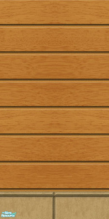 Sims 2 — Studio K WWPL03 - Golden by StudioKhagerks — 20 colors. Can be found under Siding and can be purchased for 12