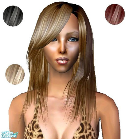 Sims 2 — Angela Hair Set by nikisatez05 —  