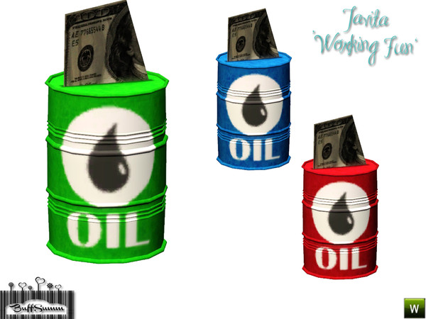 Sims 3 — Tavita Savingbox 'Barrel' by BuffSumm — Part of the *Tavita-Sets* ***TSRAA***