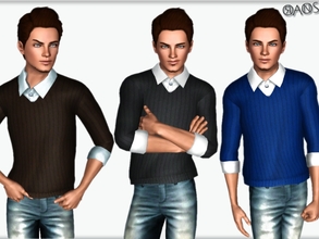 Sims 3 Male Clothing - 'sweater'