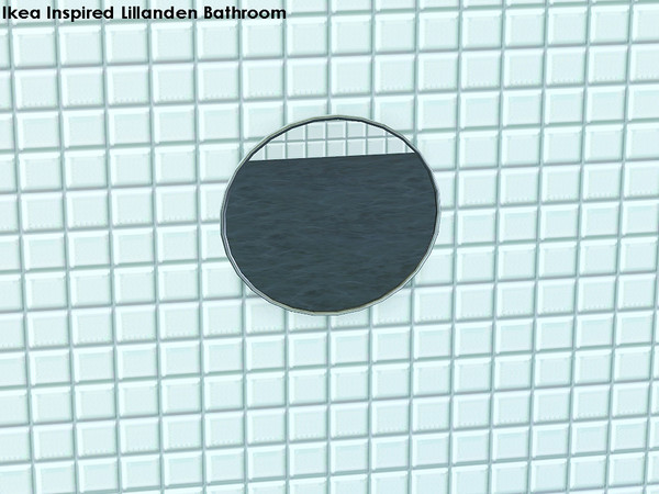 Sims 3 — Ikea Inspired Lillanden Bathroom Wall Mirror by TheNumbersWoman — Inspired by Ikea, priced resonably by