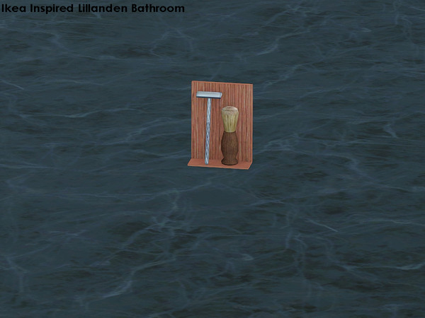 Sims 3 — Ikea Inspired Lillanden Bathroom Shaving Kit by TheNumbersWoman — Inspired by Ikea, priced resonably by