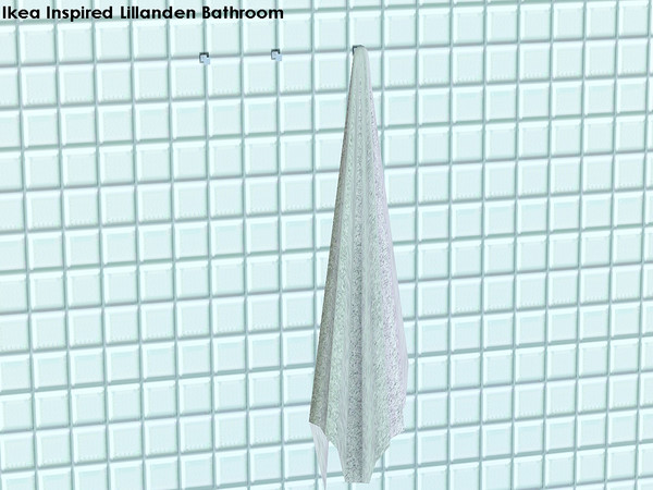 Sims 3 — Ikea Inspired Lillanden Bathroom Wall Towels by TheNumbersWoman — Inspired by Ikea, priced resonably by