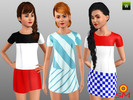 Sims 3 — SMSims3Fashion 191 - Female Teen Everyday Formal by sandrinha — This new dress can get a 1960's vibe or become