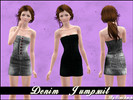 Sims 3 — Denim jumpsuit by Simisims3 — Denim jumpsuit with buttoms for YA. Everyday, formal and athletic cloth. Made by