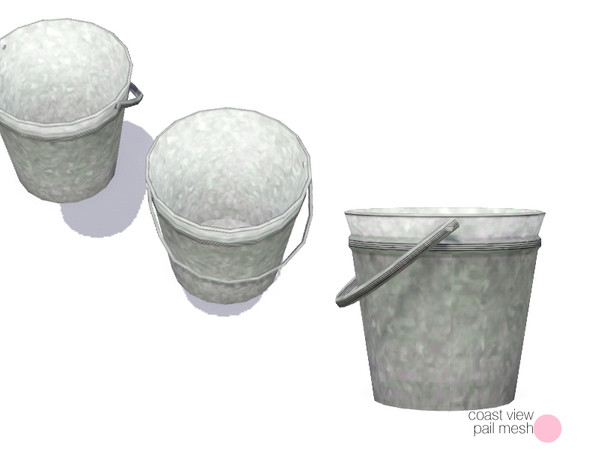 Sims 3 — Coast Pail Mesh by DOT — Coast Pail Mesh by DOT of The Sims Resource