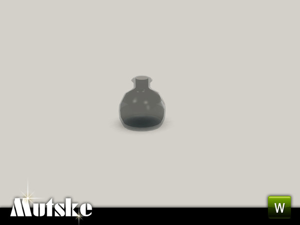 Sims 3 — Revel Bottle Small by Mutske — This bottle is part of the Revel Living. Environment 1. 1 Recolorable part. Made