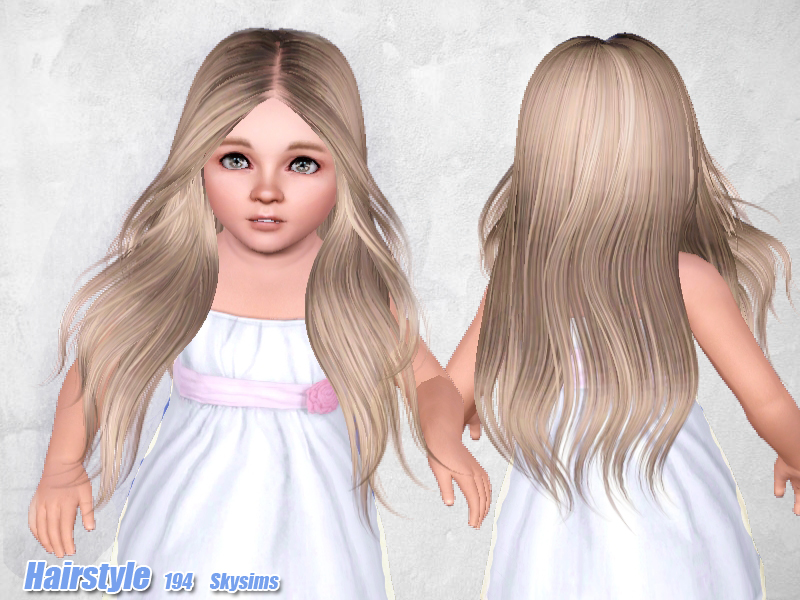 The Sims Resource Skysims Hair Toddler 194