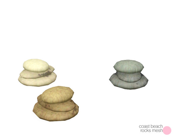 Sims 3 — Coast Rocks Mesh by DOT — Coast Rocks Mesh by DOT of The Sims Resource