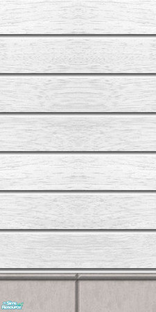 Sims 2 — Studio K WWPL01 - White by StudioKhagerks — 20 colors. Can be found under Siding and can be purchased for 12