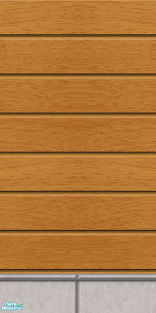 Sims 2 — Studio K WWPL01 - Golden by StudioKhagerks — 20 colors. Can be found under Siding and can be purchased for 12