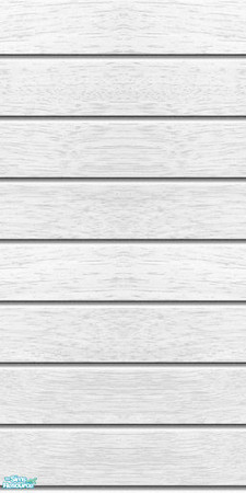 Sims 2 — Studio K Wide Wood - White by StudioKhagerks — 20 colors. Can be found under Siding and can be purchased for 11