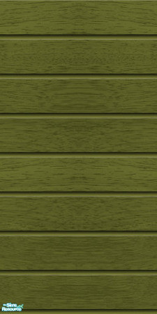 Sims 2 — Studio K Wide Wood - Olive by StudioKhagerks — 20 colors. Can be found under Siding and can be purchased for 11