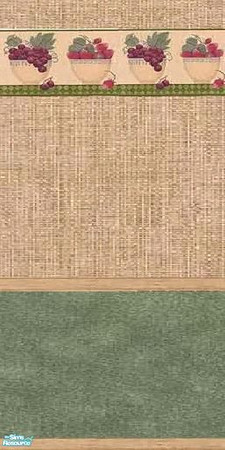 Sims 2 — Berries & Burlap - Berries & Burlap Wall 5 by DEANNA73070 — 