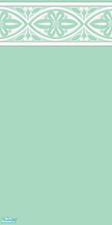 Sims 2 — Studio K Flourish - Mint by StudioKhagerks — 28 colors. Can be found under Paint and can be purchased for 3