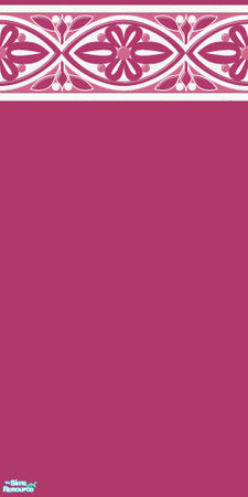 Sims 2 — Studio K Flourish - Raspberry by StudioKhagerks — 28 colors. Can be found under Paint and can be purchased for 3