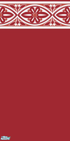Sims 2 — Studio K Flourish - Maroon by StudioKhagerks — 28 colors. Can be found under Paint and can be purchased for 3