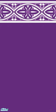 Sims 2 — Studio K Flourish - Grape by StudioKhagerks — 28 colors. Can be found under Paint and can be purchased for 3