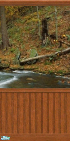 Sims 2 — Fall Trees Mural  - 3 by sadie7684 — A wall mural for your sims, can be found under wallpaper.