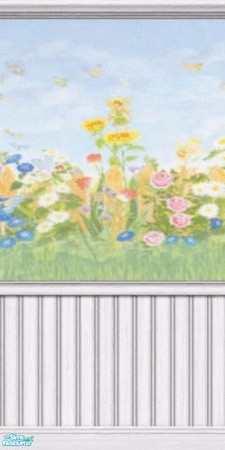Sims 2 — Fairyland Mural  - 2 by sadie7684 — A wall mural for your sims, can be found under wallpaper.
