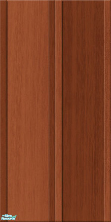 Sims 2 — Studio K Wood 02 - Red Chestnut by StudioKhagerks — 36 colors. Can be found under Paneling and can be purchased