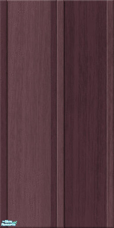 Sims 2 — Studio K Wood 02 - Wild Berry by StudioKhagerks — 36 colors. Can be found under Paneling and can be purchased