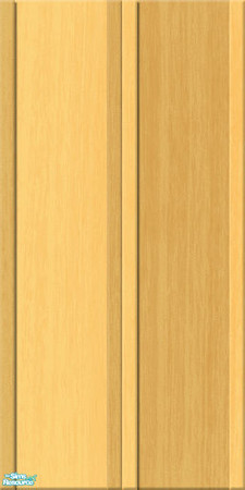 Sims 2 — Studio K Wood 02 - Natural by StudioKhagerks — 36 colors. Can be found under Paneling and can be purchased for