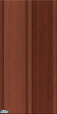 Sims 2 — Studio K Wood 02 - Mahogany by StudioKhagerks — 36 colors. Can be found under Paneling and can be purchased for
