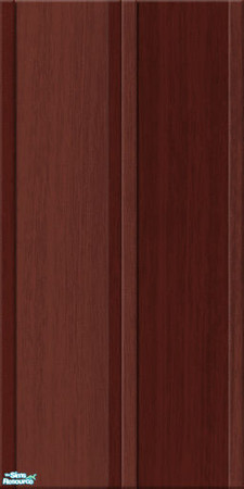 Sims 2 — Studio K Wood 02 - Dutch Chocolate by StudioKhagerks — 36 colors. Can be found under Paneling and can be