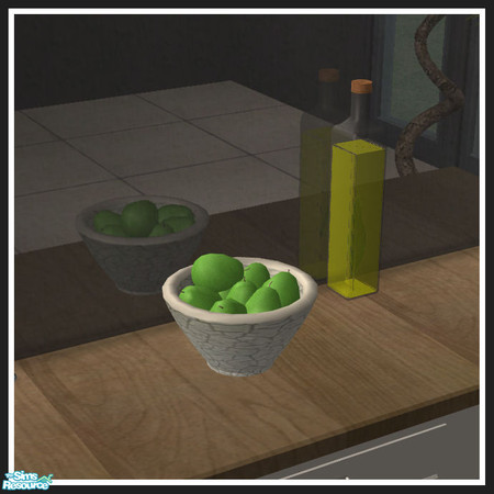 Sims 2 — Colorado kitchen - white - fruit bowl by mirake — 