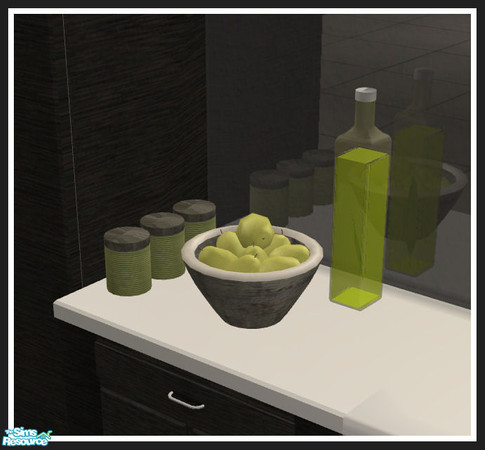 Sims 2 — Colorado kitchen - black - bottle by mirake — 