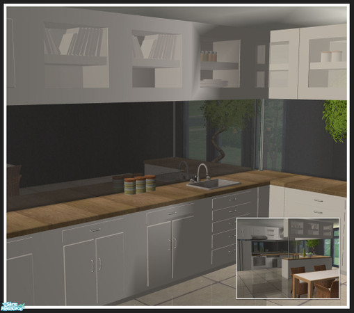 Sims 2 — Colorado kitchen - white - counter1 by mirake — 