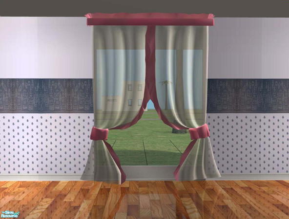 Sims 2 — Nurcery - Curtain 2tl by ShinoKCR — 