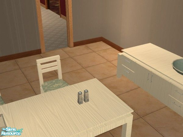 Sims 2 — TC53 Opus Dining Salt N Pepper - 5 by brena31 —  The salt and pepper shakers in blue/green stone:) Enjoy!