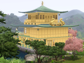 Sims 3 — Golden Temple of Shang Sim La by Wimmie — 