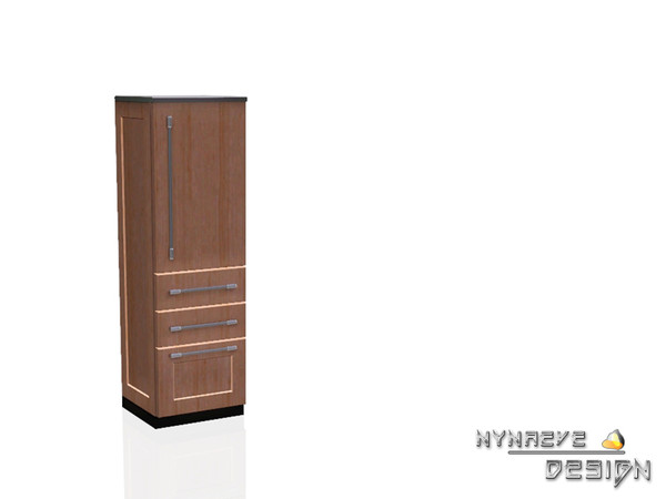 Sims 3 — Natalie Cupboard by NynaeveDesign — Located in Decor - Miscellaneous Decor Price: 500 Re-colorable: 3 channels