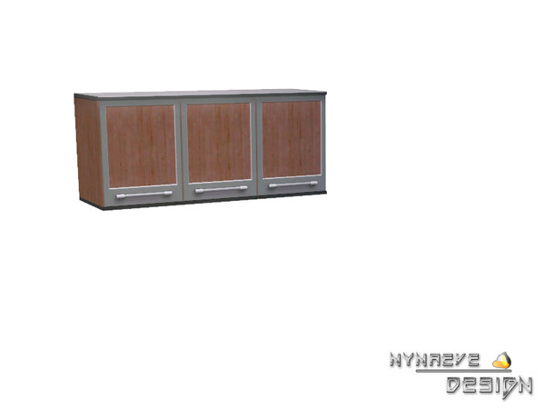Sims 3 — Natalie Cabinet by NynaeveDesign — Located in Decor - Miscellaneous Decor Price: 500 Re-colorable: 3 channels