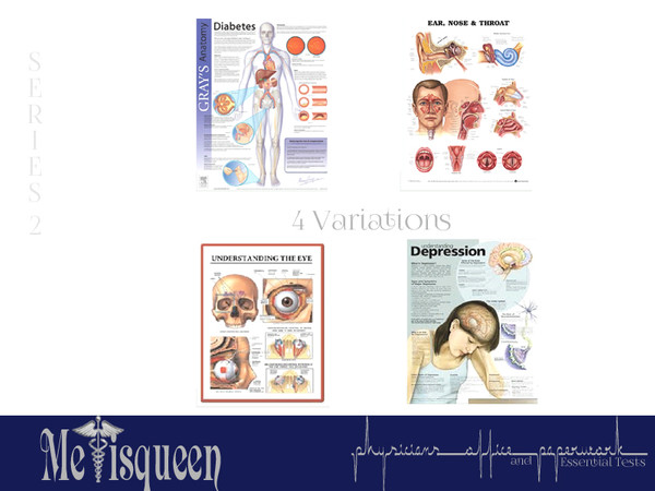 Sims 3 — Medical Posters Series 2 by metisqueen2 — Medical Posters in a 2 part series featuring information regarding the