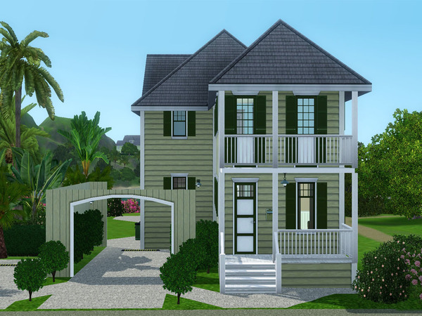 Sims 3 — Rachel by dorienski — A cosy family house perfect for a sunny environment. The house has a parlor, powder room,