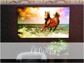Sims 3 — [Nerwen] Horse painting 1.0 by Nerwen6662 — 