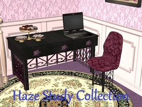 Sims 2 — Haze Study Collection by staceylynmay2 — Haze study - This set has 2 items. Desk and chair. Both new meshes made
