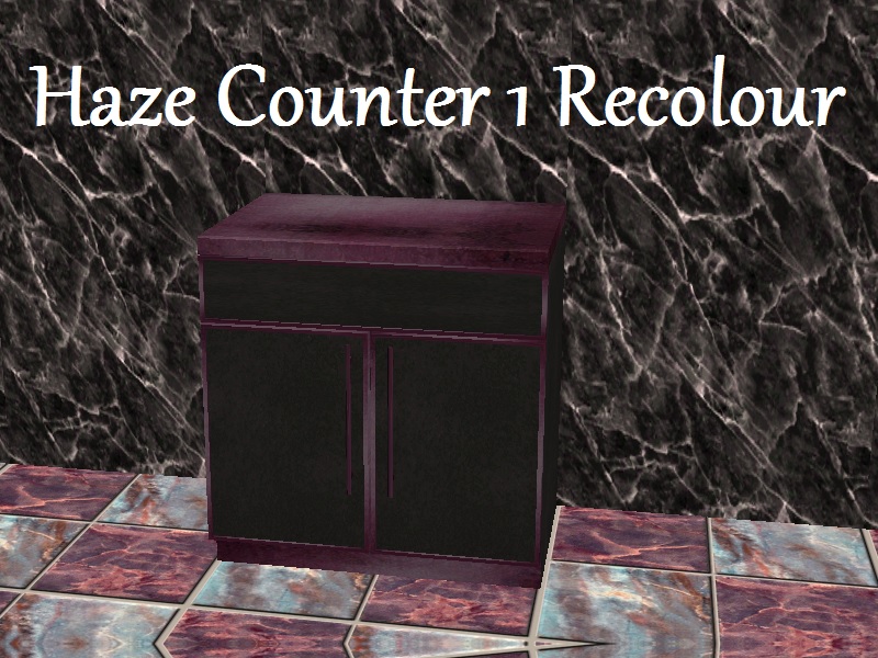 The Sims Resource - Haze Counter 1 Recolour