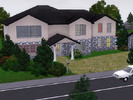 Sims 3 — Large Suburban Family House by XxXxRozzyxXxX2 — A 2 story suburban house with 3 bedrooms, a downstairs gym, a