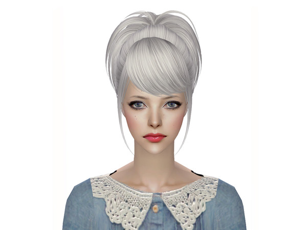 Sims 2 — Skysims Hair 193  White by Skysims — 