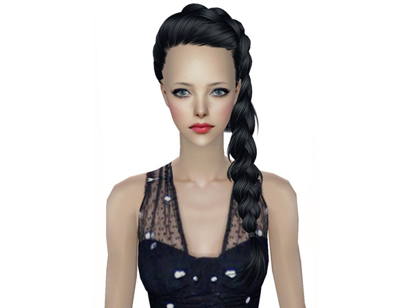 Sims 2 — Skysims-Hair-190 Black by Skysims — 