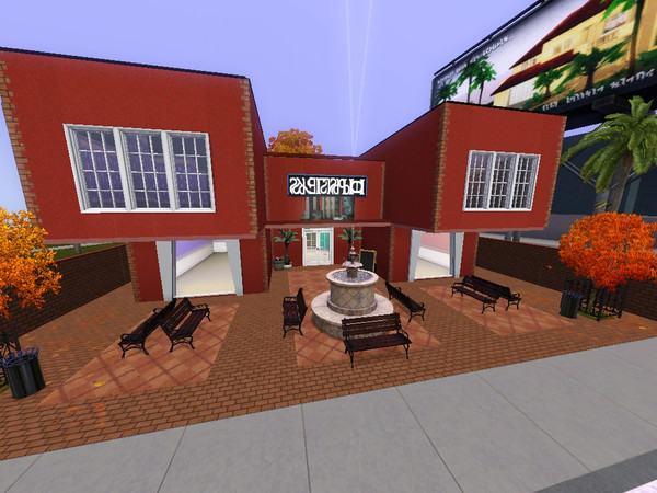 Sims 3 — La Tienda De Parrita  by clgadd2 — This lot features a salon on the first level while the second level houses a