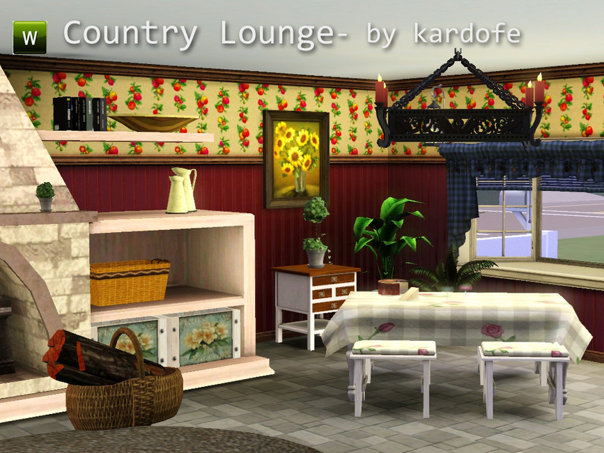The Sims Resource Country Lounge