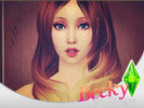 Sims 2 — Becky  by Komiyu2 — Becky, my second model. I really love her, I hope you too ! ♥ (Hair mesh include.)