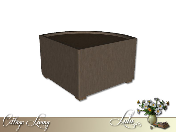 Sims 3 — Cottage Living End Table by Lulu265 — Part of the Cottage Living Set Fully CAStable Made by Lulu265 for TSR.
