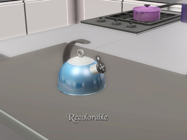 Sims 3 — Ung999 - Decor Set 72_Kettle by ung999 — Ung999 - Decor Set 72_Kettle @ TSR